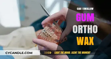 Swallowing Gum and Ortho Wax: What You Need to Know