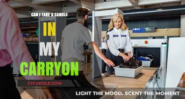 Can You Pack Candles in Carry-On Luggage? TSA Rules Explained