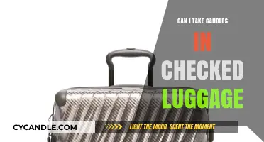 Can You Pack Candles in Checked Luggage? Travel Tips Revealed