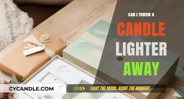 Can You Safely Dispose of a Candle Lighter? Here's How