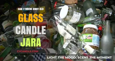 Eco-Friendly Disposal: Can You Toss Old Glass Candle Jars?