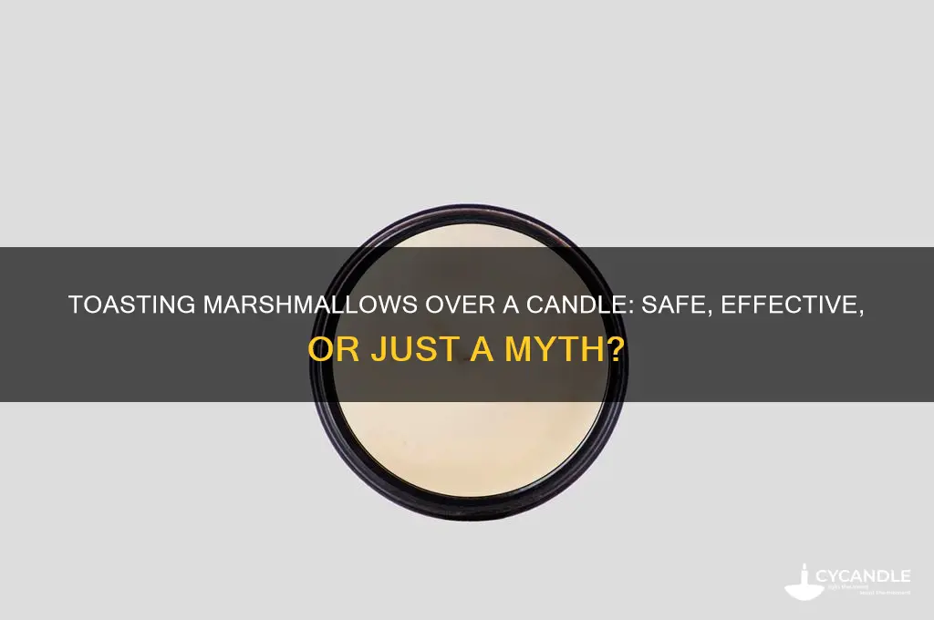 can i toast marshmallows over a candle