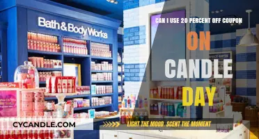 Candle Day Savings: Can You Apply 20% Off Coupons?