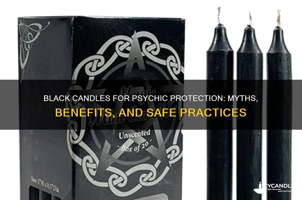 can i use a black candle for psychic protection