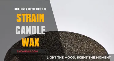 Using Coffee Filters to Strain Candle Wax: A Creative DIY Solution