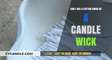 Cotton Swabs as Candle Wicks: Safe, Effective, or Risky Idea?
