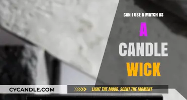 Using a Match as a Candle Wick: Creative Hack or Safety Risk?