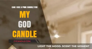 Using a Pink Candle as Your God Candle: Is It Appropriate?