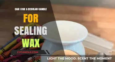 Regular Candles for Sealing Wax: A Practical Alternative or Risky Choice?