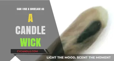 Using Shoelaces as Candle Wicks: A Creative DIY Experiment