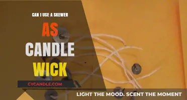 Using a Skewer as a Candle Wick: Creative DIY or Disaster?
