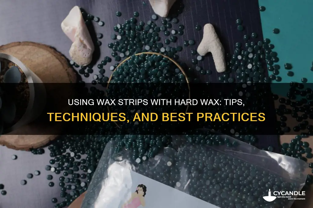 can i use a strip with hard wax