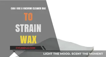 Using Vacuum Cleaner Bags to Strain Wax: Creative or Risky?