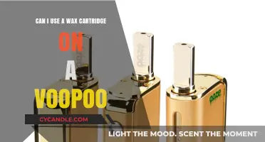 Can You Use Wax Cartridges on a Voopoo Device? Explained