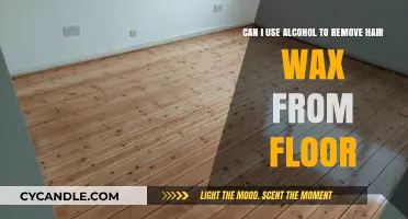 Using Alcohol to Remove Hair Wax from Floors: Effective or Risky?