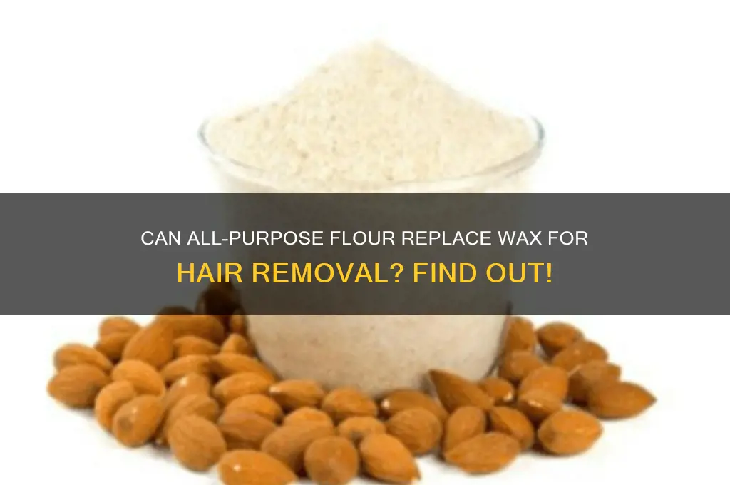 can i use all purpose flour for waxing