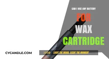 Choosing the Right Battery for Your Wax Cartridge: What Works Best?