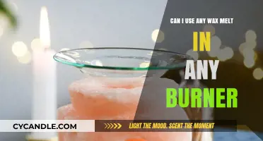 Using Any Wax Melt in Any Burner: Safety Tips and Best Practices