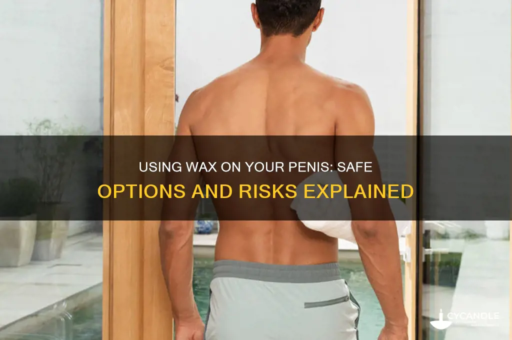 can i use any wax on my penis