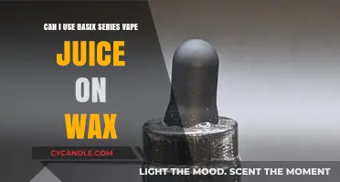 Using Basix Series Vape Juice on Wax: Compatibility and Risks Explained