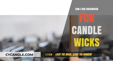 Basswood for Candle Wicks: A Viable Alternative or Not?
