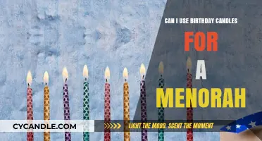 Birthday Candles for Hanukkah? Creative Alternatives for Your Menorah