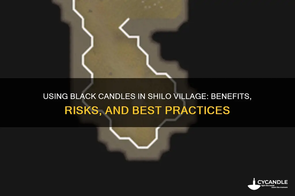 can i use black candle shilo vilage