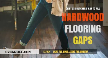 Using Butcher's Wax to Fill Hardwood Flooring Gaps: Pros and Cons