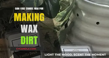 Using Candle Wax for DIY Wax Dirt: A Creative Guide