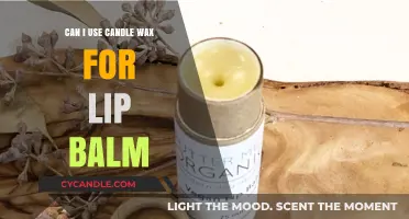 Using Candle Wax for Lip Balm: Safe or Risky DIY Idea?