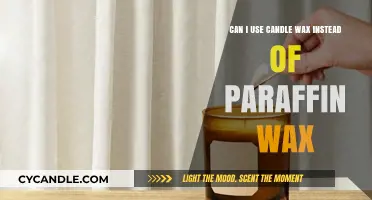 Candle Wax vs. Paraffin Wax: Can They Be Used Interchangeably?