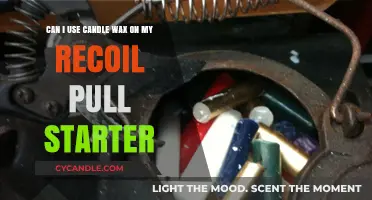Using Candle Wax on Recoil Pull Starters: Safe or Risky?