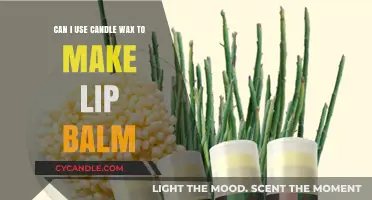Using Candle Wax for Lip Balm: Safe or Risky DIY Idea?