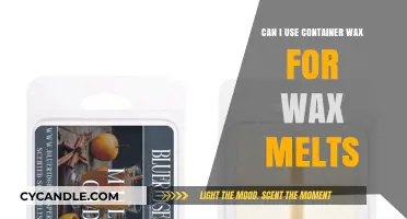 Using Container Wax for Wax Melts: A Safe and Effective Alternative?