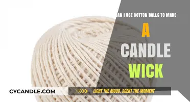 Crafting Candle Wicks: Cotton Balls as a DIY Wick Alternative