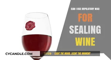 Depilatory Wax for Sealing Wine: A Creative or Risky Idea?