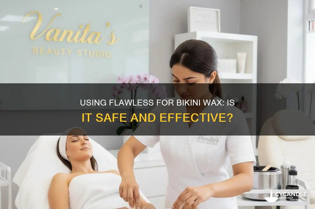 can i use flawless for bikini wax