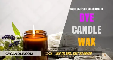 Dyeing Candles with Food Colouring: Creative Tips and Safety Guide