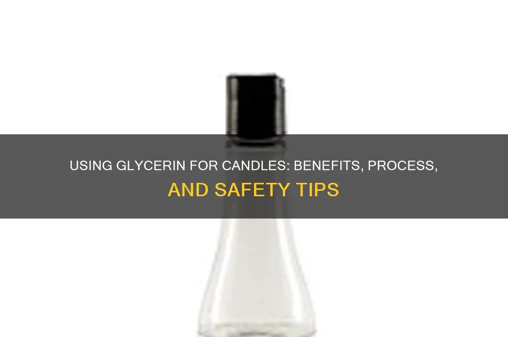 can i use glycerin for candles