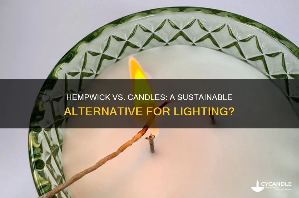 can i use hempwick to replace candle