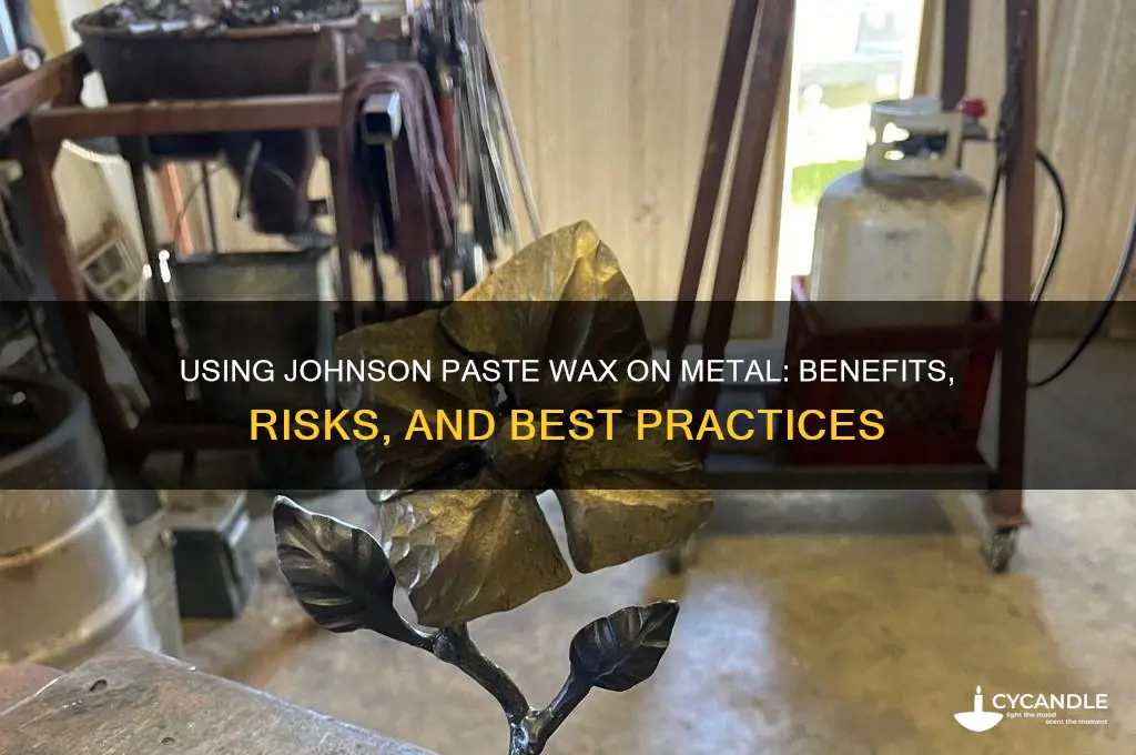 can i use johnson paste wax on metal