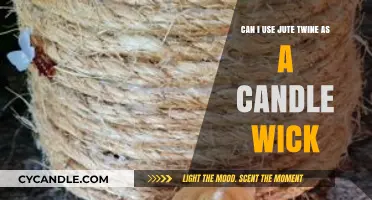 Jute Twine as Candle Wick: Creative DIY or Safety Risk?