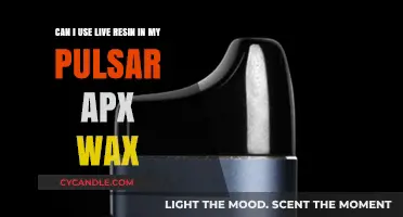 Using Live Resin in Pulsar APX Wax Vaporizer: Compatibility Guide
