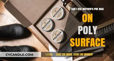 Using Mother's Pre-Wax on Poly Surfaces: Safe or Risky?