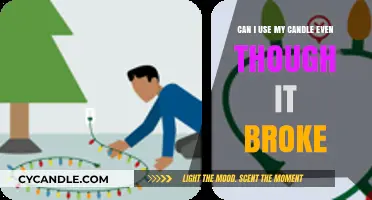 Broken Candle Safety: Can You Still Use It or Toss It?