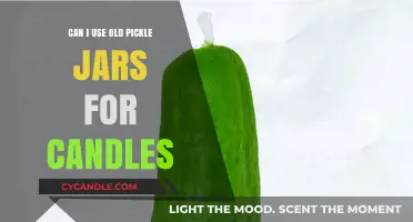 Repurposing Old Pickle Jars: A Creative Guide to Making Candles
