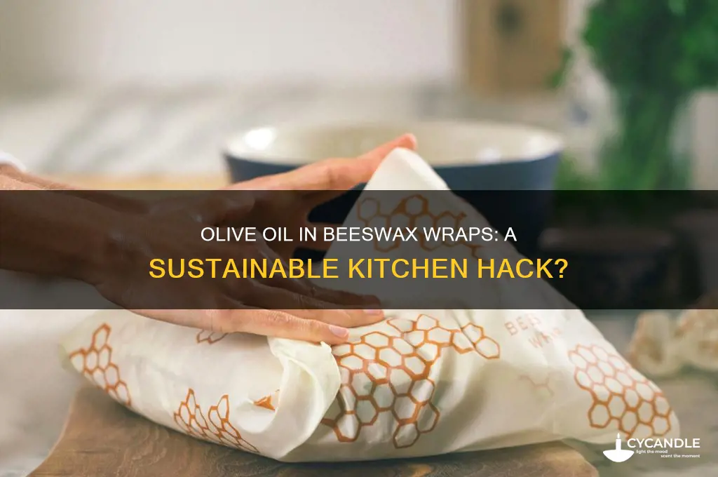 can i use olive oil in beeswax wraps