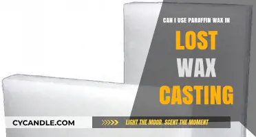 Using Paraffin Wax in Lost Wax Casting: Benefits and Limitations