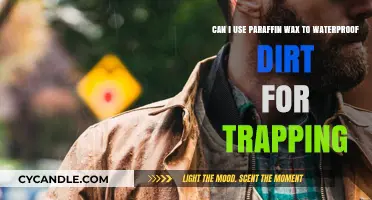 Waterproofing Dirt with Paraffin Wax for Effective Trapping: A Guide