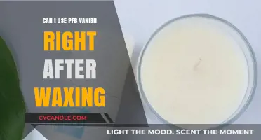 PFB Vanish After Waxing: Safe to Use Immediately or Wait?